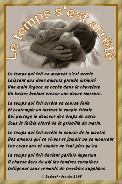 Le temps s'est arr�ter